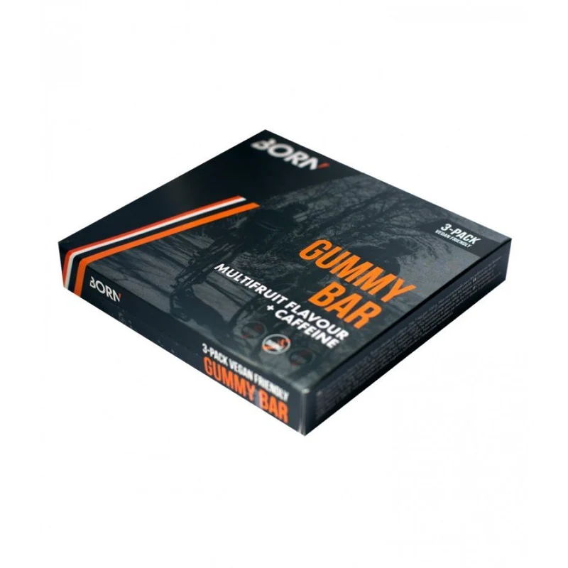 Born Reep Gummy Box Multifruit & Caffeine 90 gram
