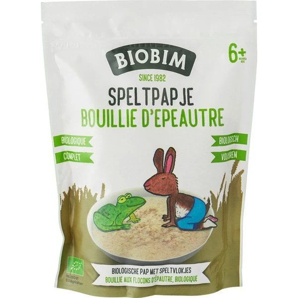 Biobim Speltpapje 6+ Bio 200 gram