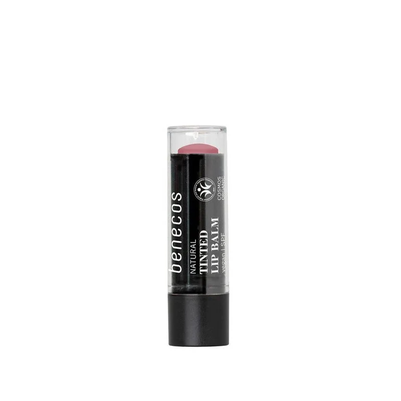 Benecos Natural Tinted Lipbalm SPF15 - Soft Bloom 4.7 gram