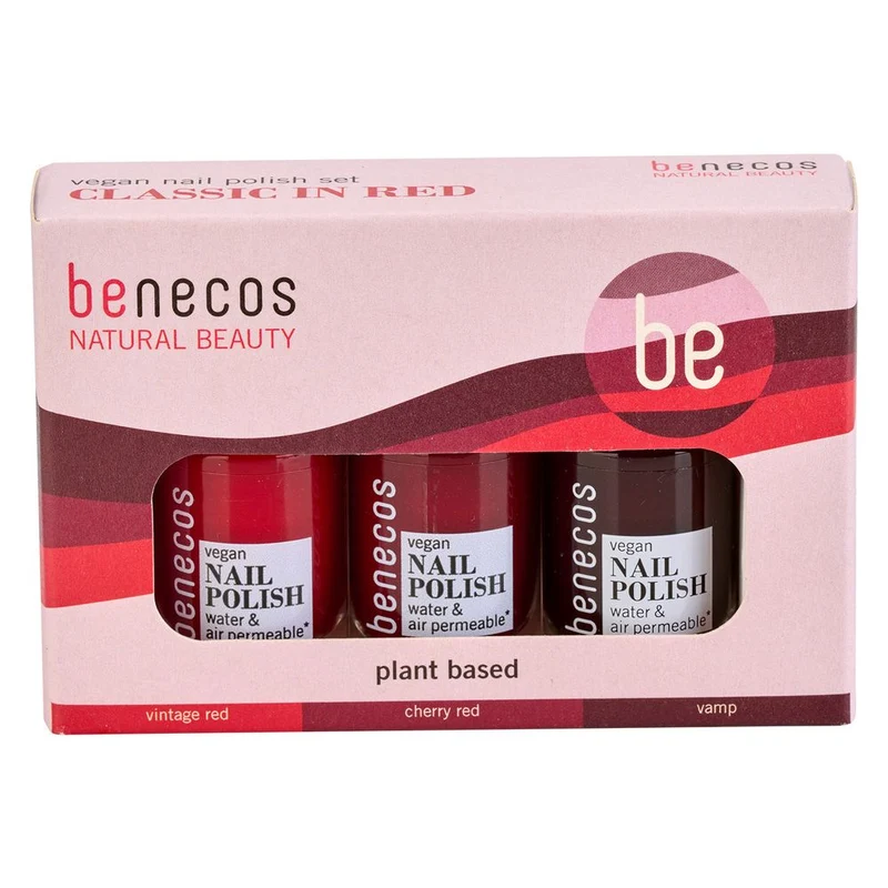 Benecos Nagellak Gift Set: Classic In Red