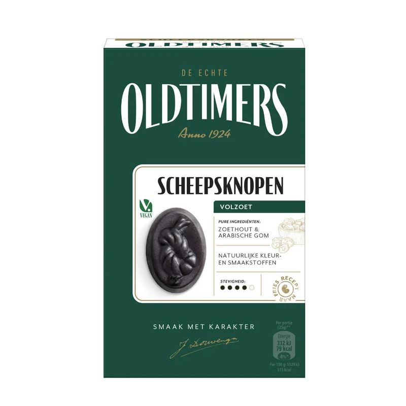 Oldtimers Scheepsknopen 235 gram