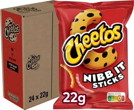 Cheetos Nibb It Sticks Doos 24 x 22 Gram