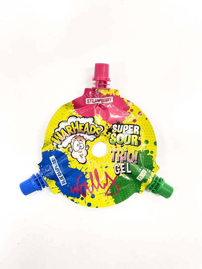 Warheads Super Sour Trio Gel 51 Gram