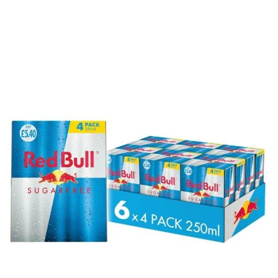 Red Bull Sugarfree 6 x 4-Pack