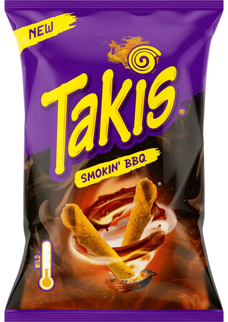 Takis Smokin BBQ Chips 100 Gram