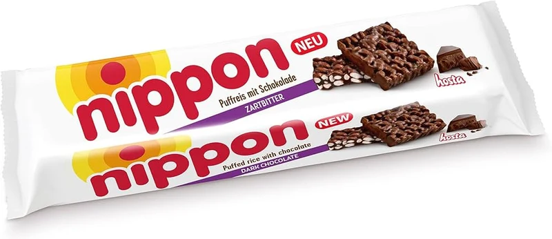 Nippon Pure Chocolade Rice Crisps 24X 200 Gram