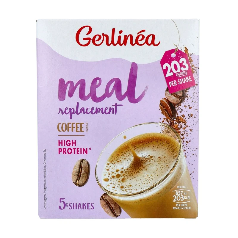 Gerlinea Maaltijdvervanger Shake Koffie 5 stuks