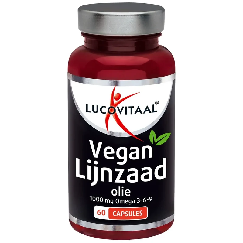 Lucovitaal Lijnzaadolie Vegan 1000mg 60 capsules