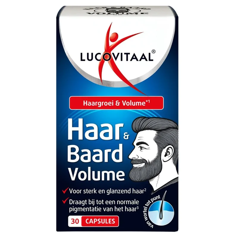 Lucovitaal Haar & Baard Volume 30 capsules