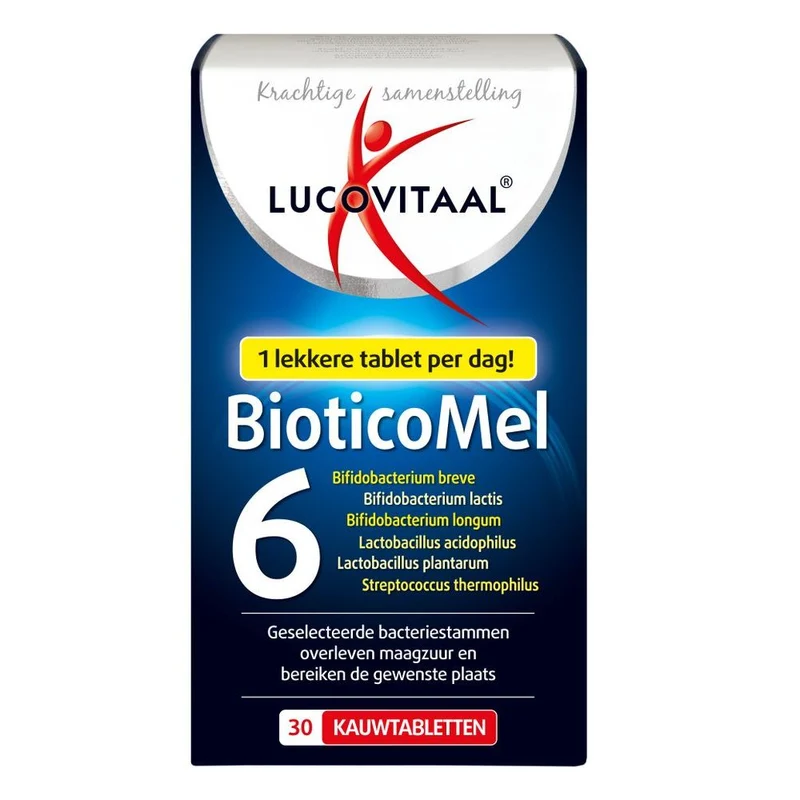 Lucovitaal BioticoMel 6 30 tabletten