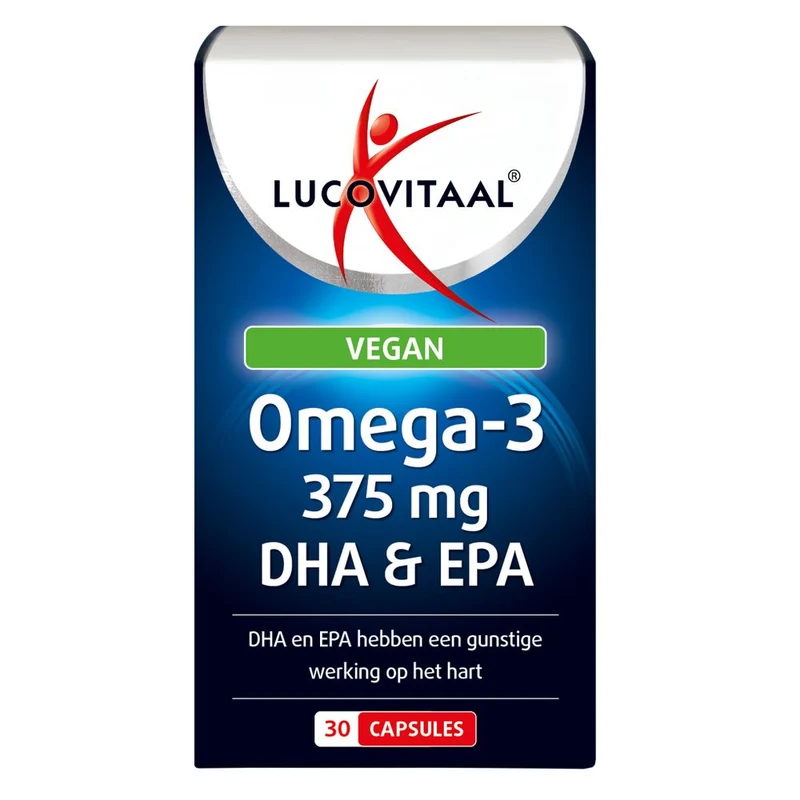 Lucovitaal Omega 3 375mg DHA & EPA 30 cp