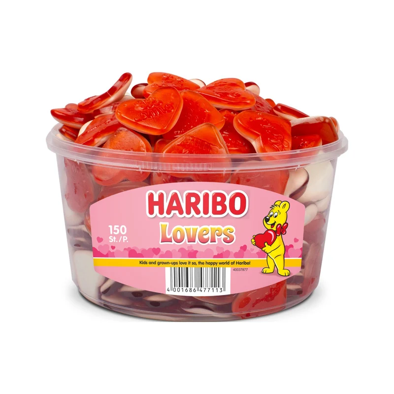 Haribo Lovers Silo (150 Stuks)
