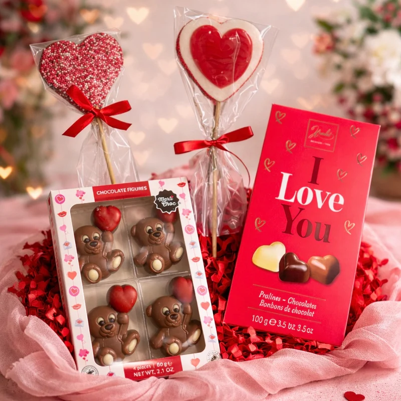 Chocolade Valentijns Pakket