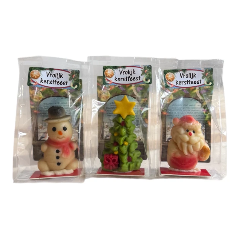 Marsepeinen kerstfiguren