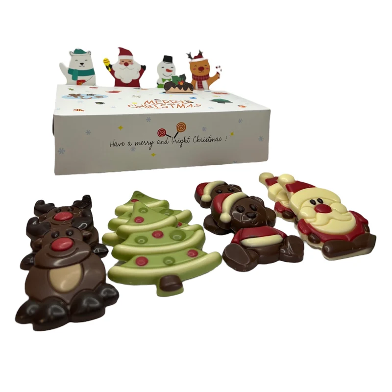 Kerstdoosje met chocolaatjes