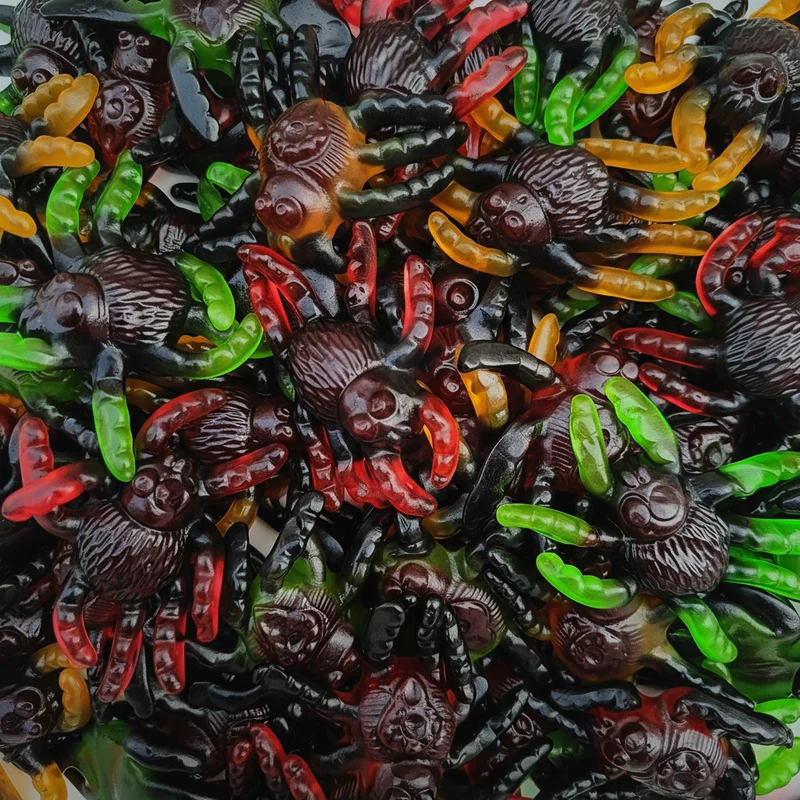 Spinnen van Trolli