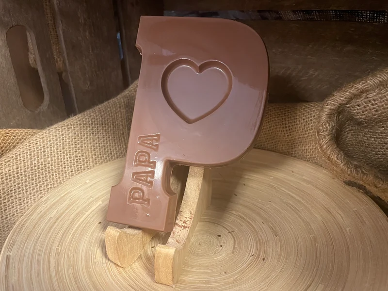 Chocoladeletter P / PAPA