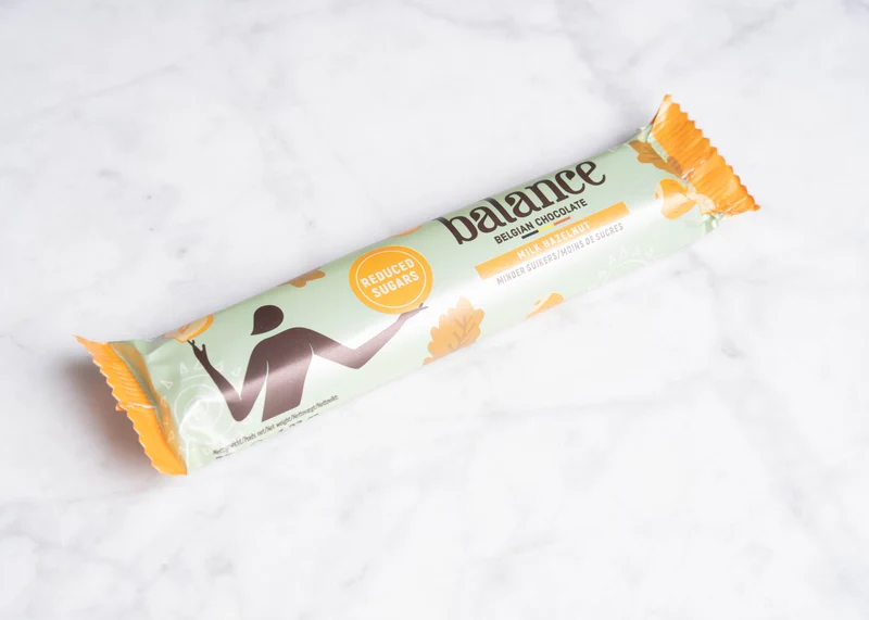 Melkchocoladereep hazelnoot 35g