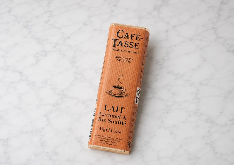 Bâtons lait caramel & riz soufflée 43g