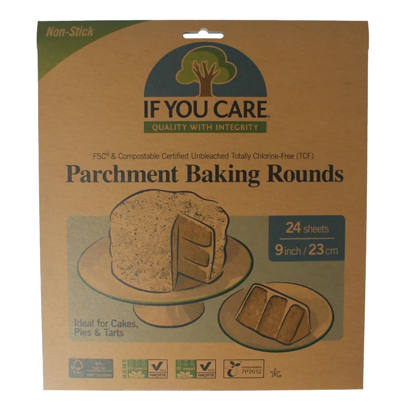 If You Care Bakpapier rond 24 stuks