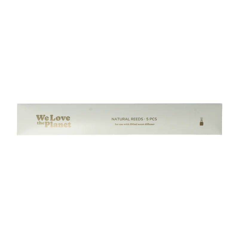 We Love Natural reeds geurstokjes voor 100ml diffuser 5 stuks