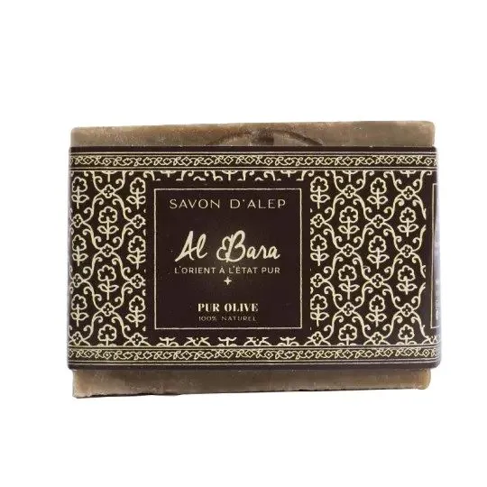 Al Bara Aleppo Zeep Olijfolie Puur 200 gram
