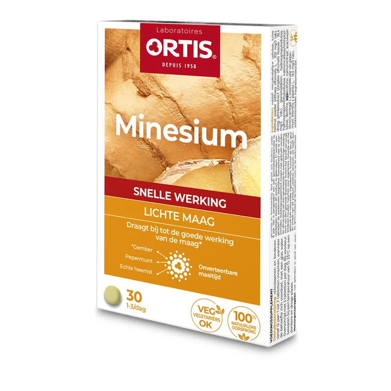 Ortis Minesium Spijsvertering Tabletten