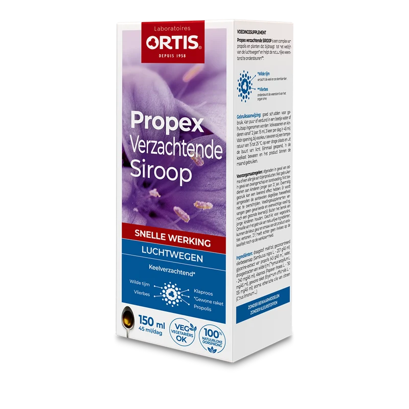 Ortis Propex Luchtwegen Verzachtende Siroop