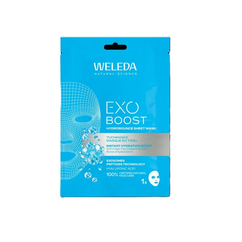 Weleda Exo boost hydrobounce sheet mask bio 20 ml