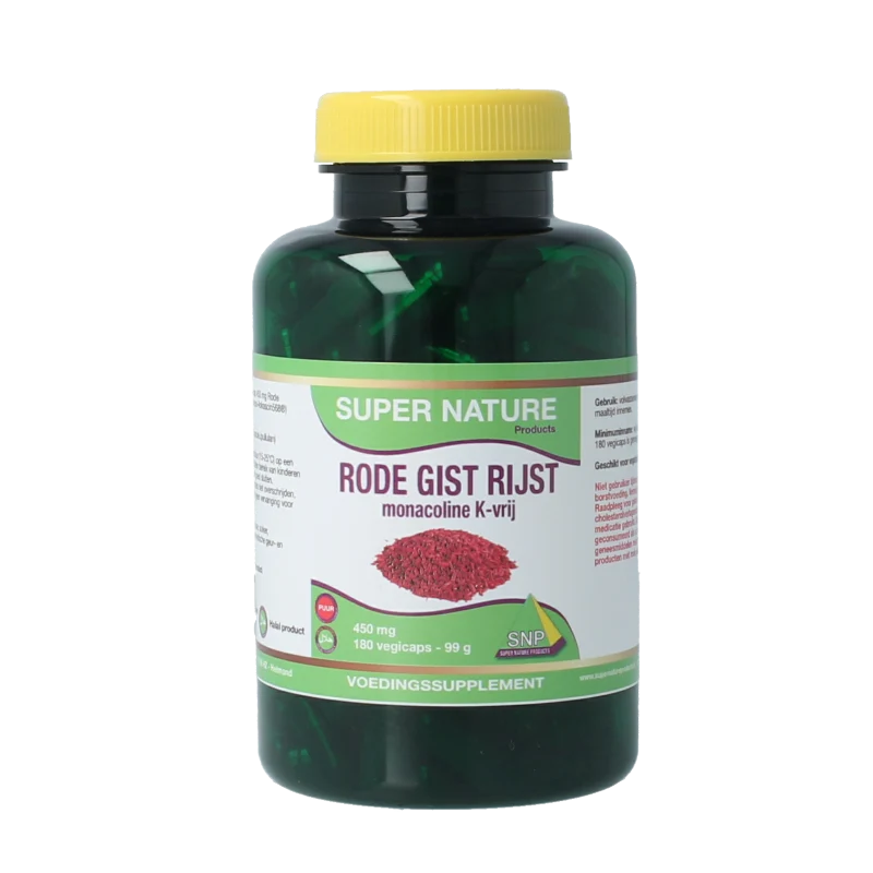 SNP Rode gist rijst monacoline K-vrij 180 vcaps
