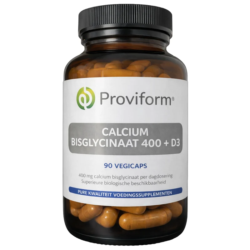Proviform Calcium bisglycinaat 400 + D3 90 vcaps