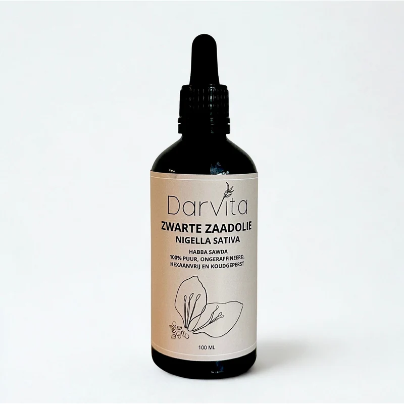 Darvita Zwarte zaad olie 100 ml