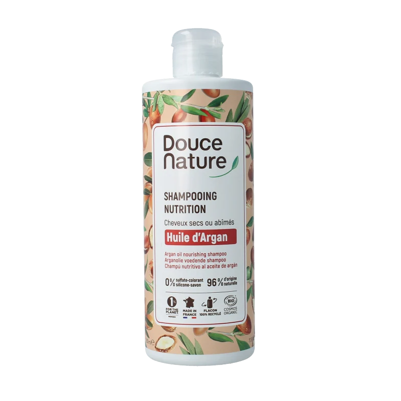 Douce Nature Shampoo arganolie voedend 350 ml