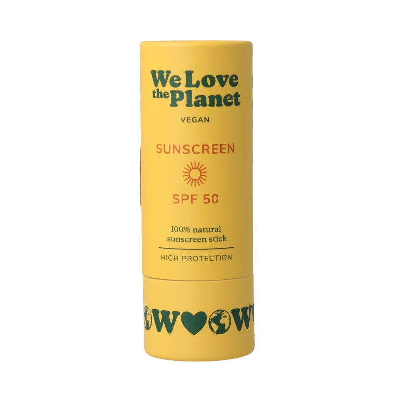 We Love Sunscreen stick vegan SPF50 40 gram