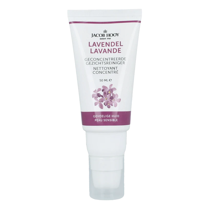 Jacob Hooy Lavendel creamy face cleaner 50 ml