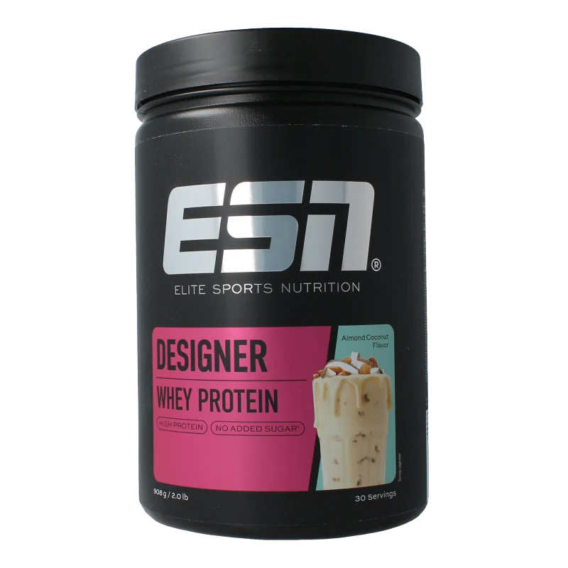 ESN Designer whey almond coconut 908 gram