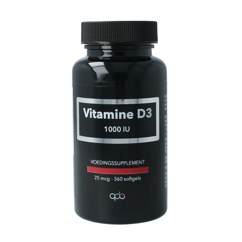 Apb Holland Vitamine D3 1000IU 25mcg 360 softgels