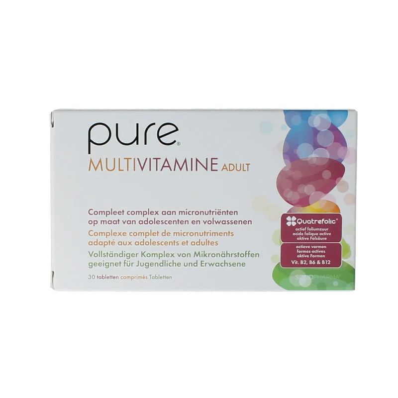 Pure Multivitamine adult 30 tabletten