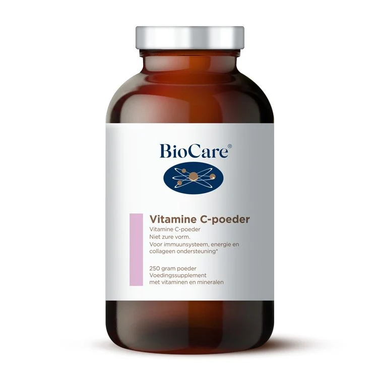 Biocare Vitamine C poeder + magnesium 250 gram