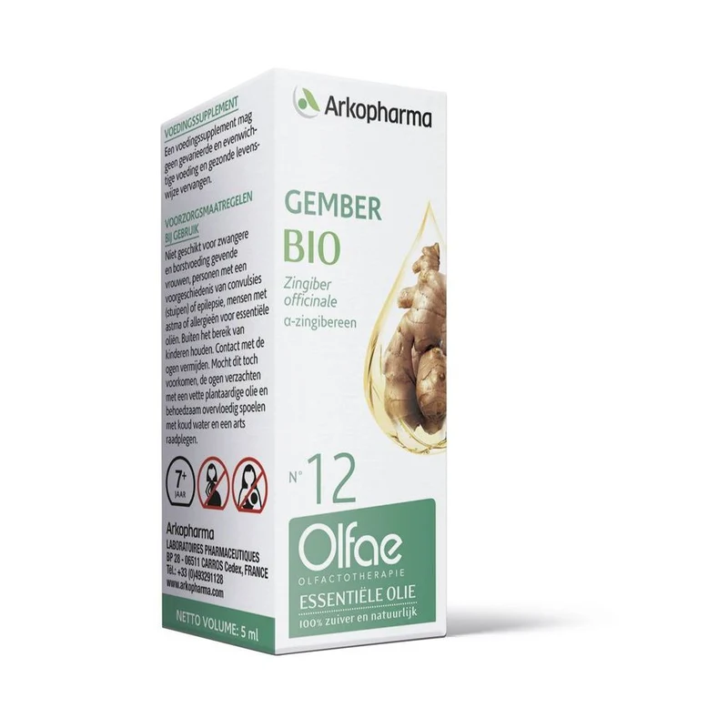 Arkopharma Olfae Gember Bio Nr 12 5 ml