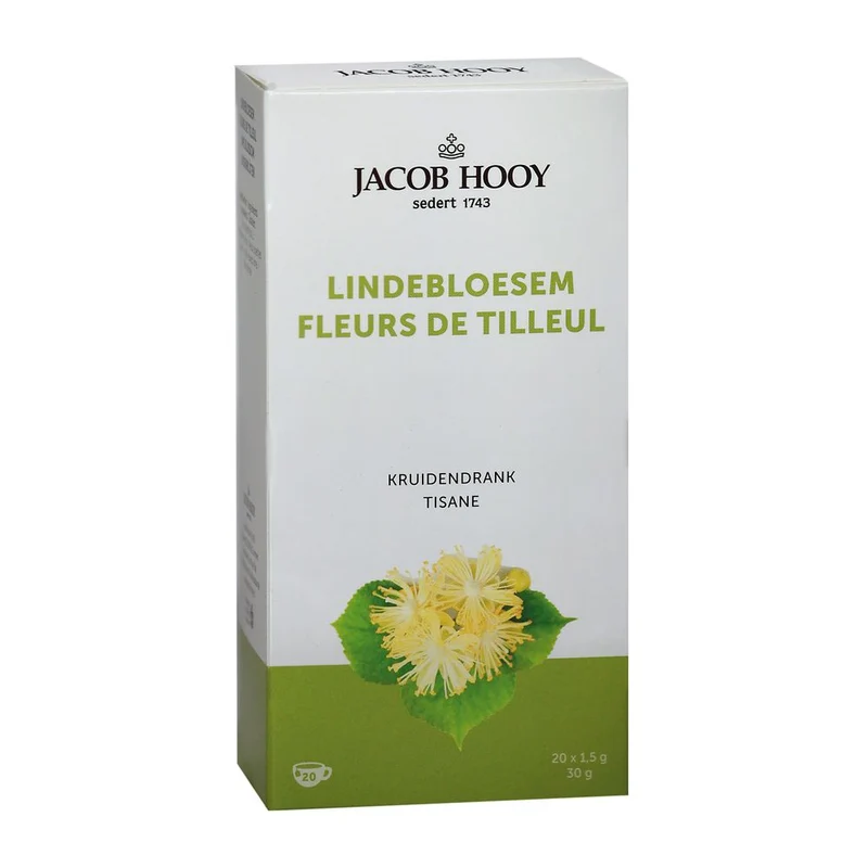 Jacob Hooy Thee Lindebloesem Zakjes 20 stuks