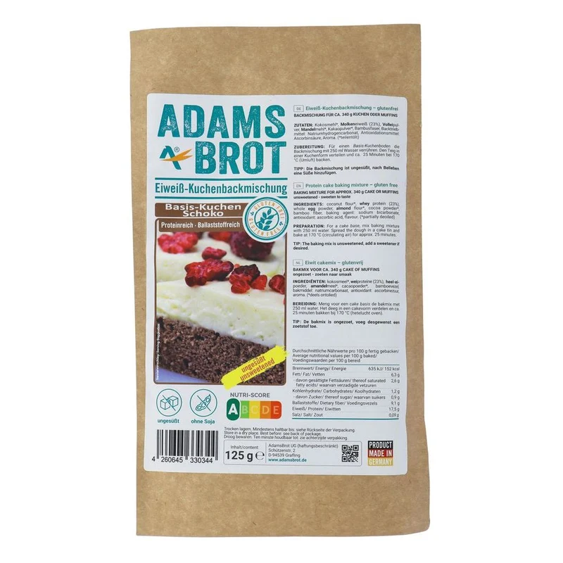 Adams Cakemix Basis 125 gram