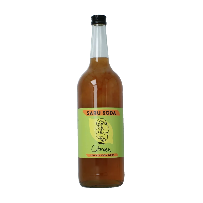 Saru Soda Siroop citroen bio demeter