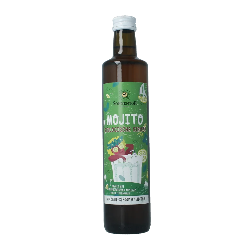 Sonnentor Mojito mocktail siroop alcoholvrij bio 500 ml