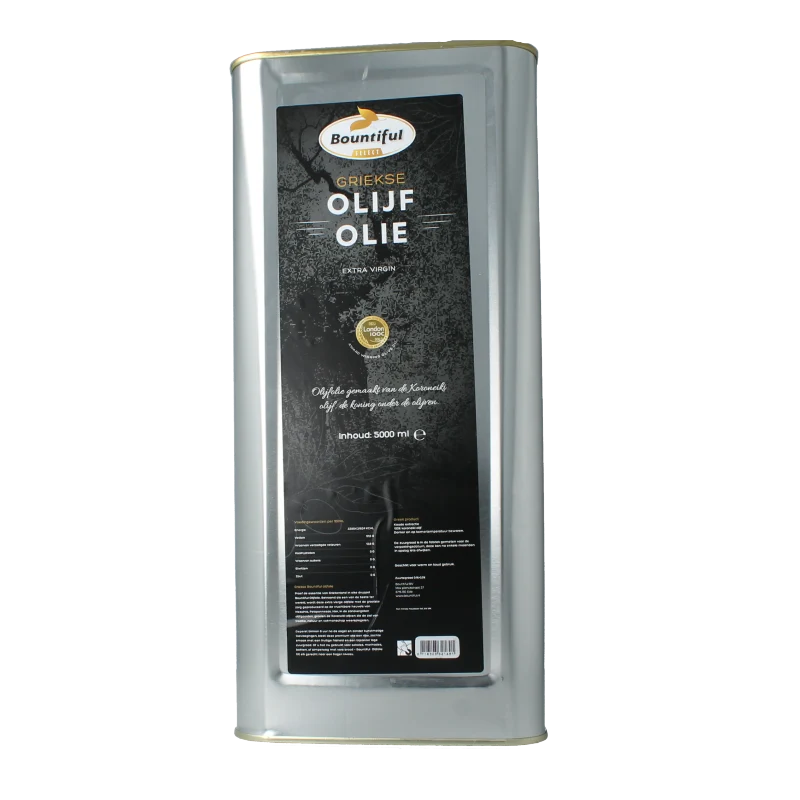 Bountiful Griekse olijfolie select blik 5 liter