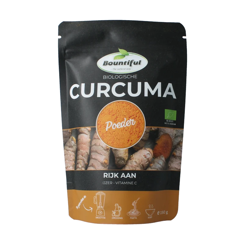 Bountiful Curcuma poeder bio 150 gram