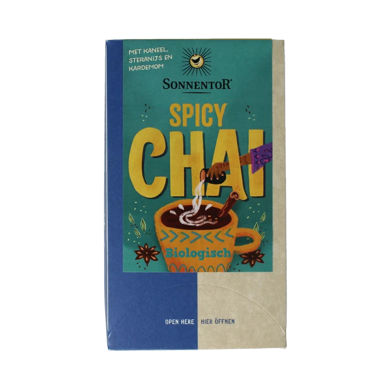 Sonnentor Spicy chai thee bio 18 zakjes