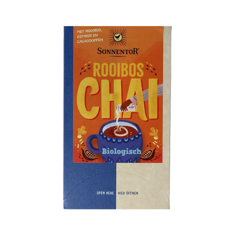 Sonnentor Rooibos chai thee bio 18 zakjes