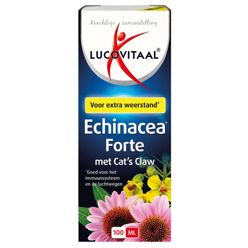 Lucovitaal Echinacea Forte met Cat's Claw Druppels 100 ml