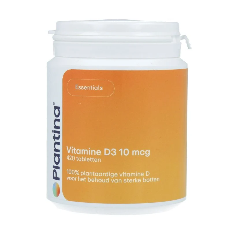 Plantina Essentials Vitamine D Tabletten 420 tabletten